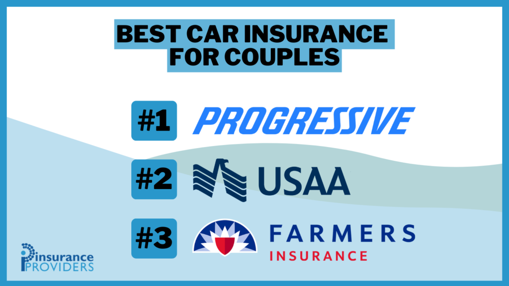 Auto Insurance for Couples: Does having multiple drivers save you money?: Progressive, USAA, and Farmers