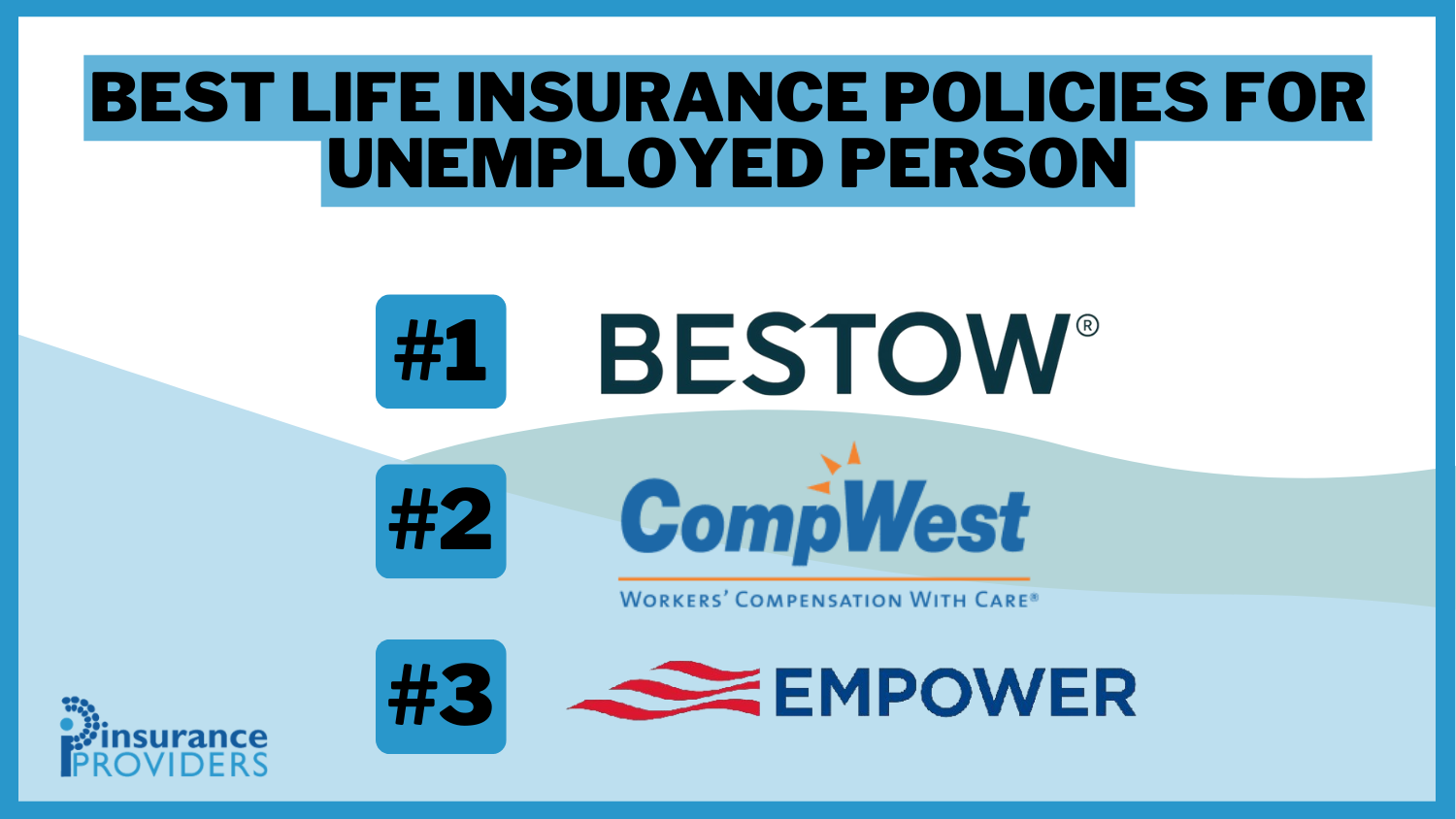 Best Life Insurance Policies for Unemployed Person: Bestow, CompWest and Empower