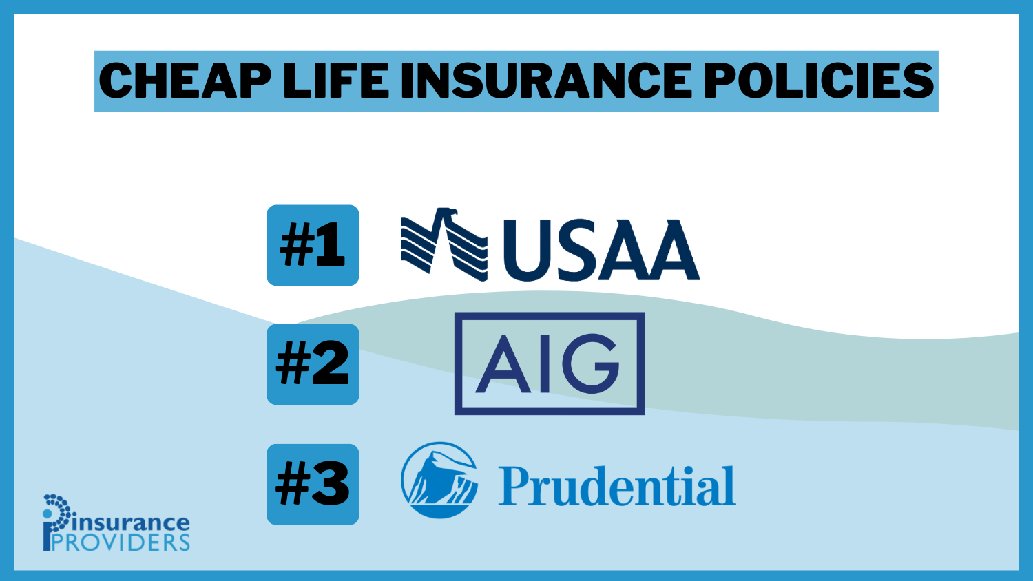 Cheap Life Insurance Policies: USAA, AIG, and Prudential