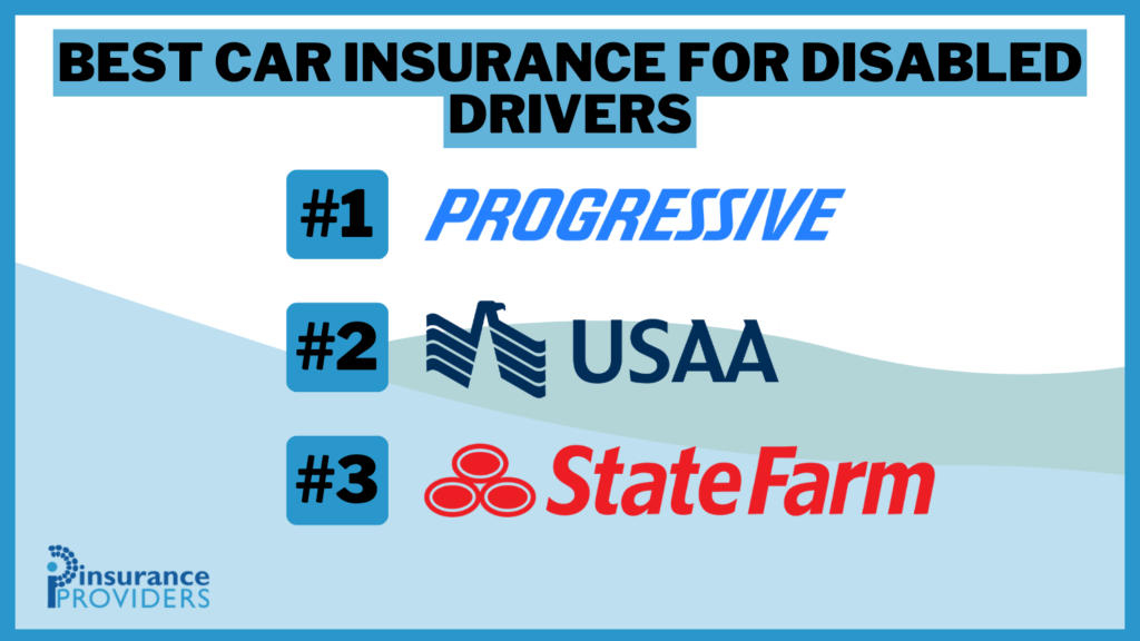 Best Auto Insurance for Disabled Drivers in Progressive, USAA and Statefarm