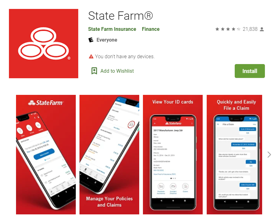 State Farm Mobile App