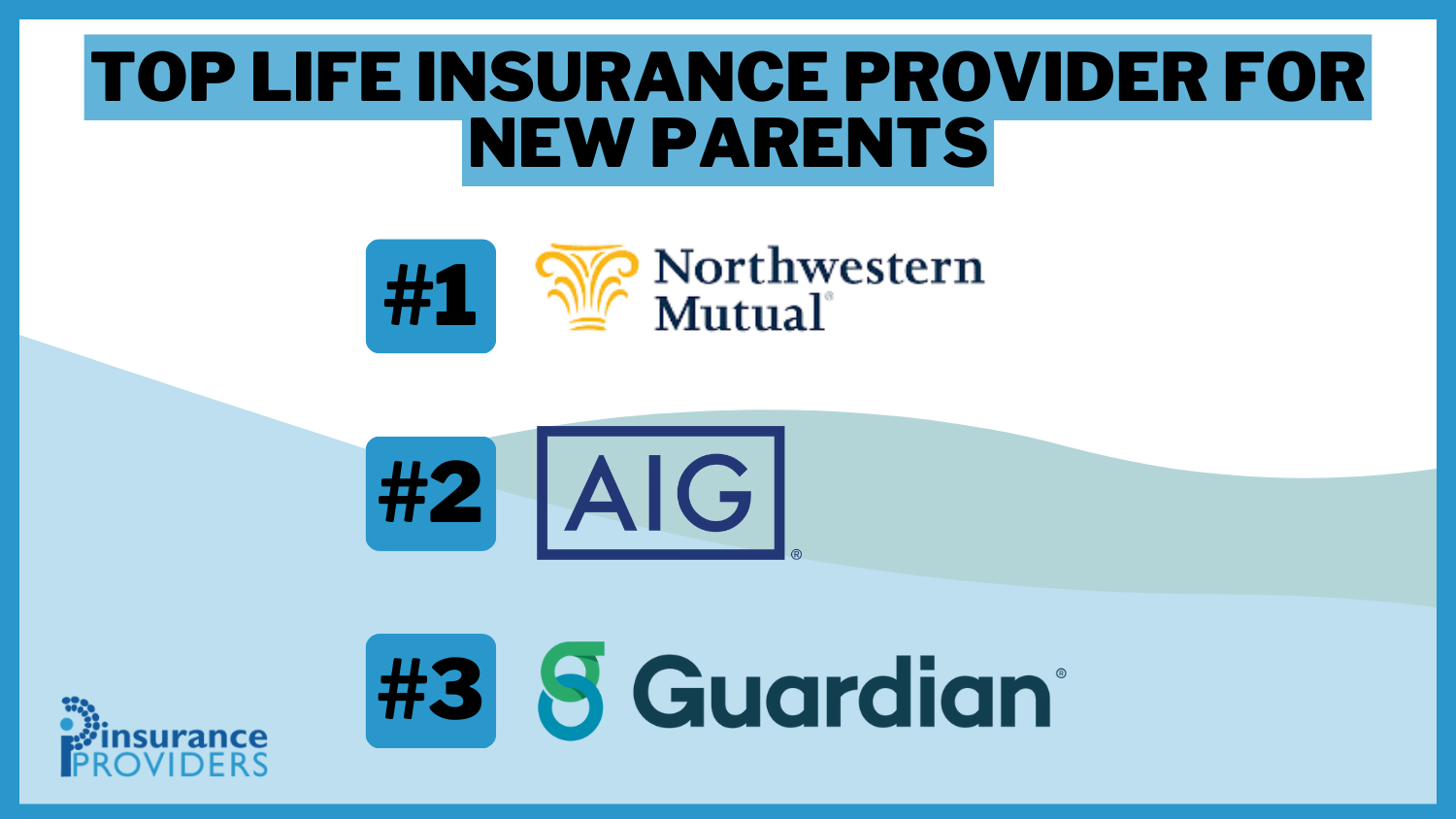 Top Life Insurance Provider for New Parents: Northwestern Mutual, AIG and guardian